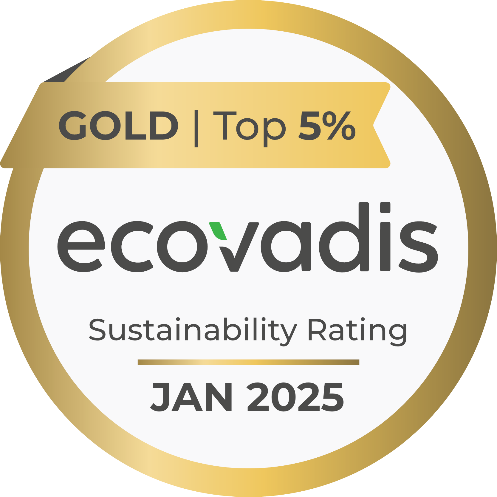 Złoty Medal EcoVadis
